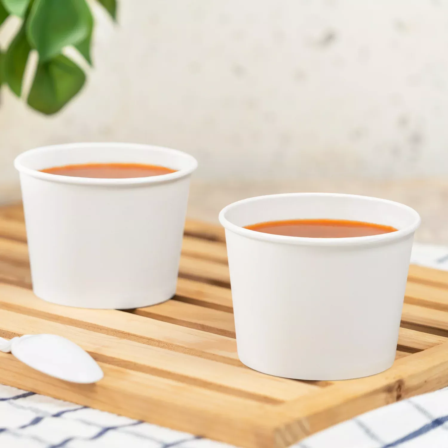 [1,000 ct] 12 oz Paper Food Containers