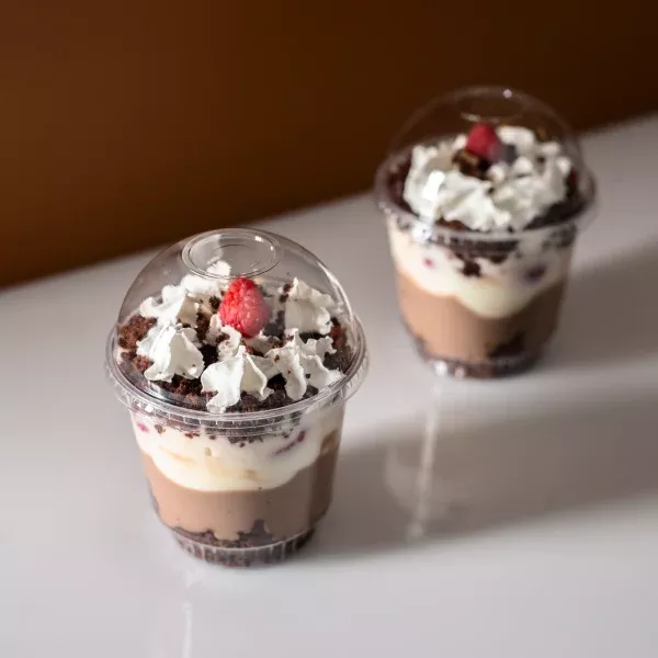 [1,000 ct] 12 oz Plastic Dessert Cups