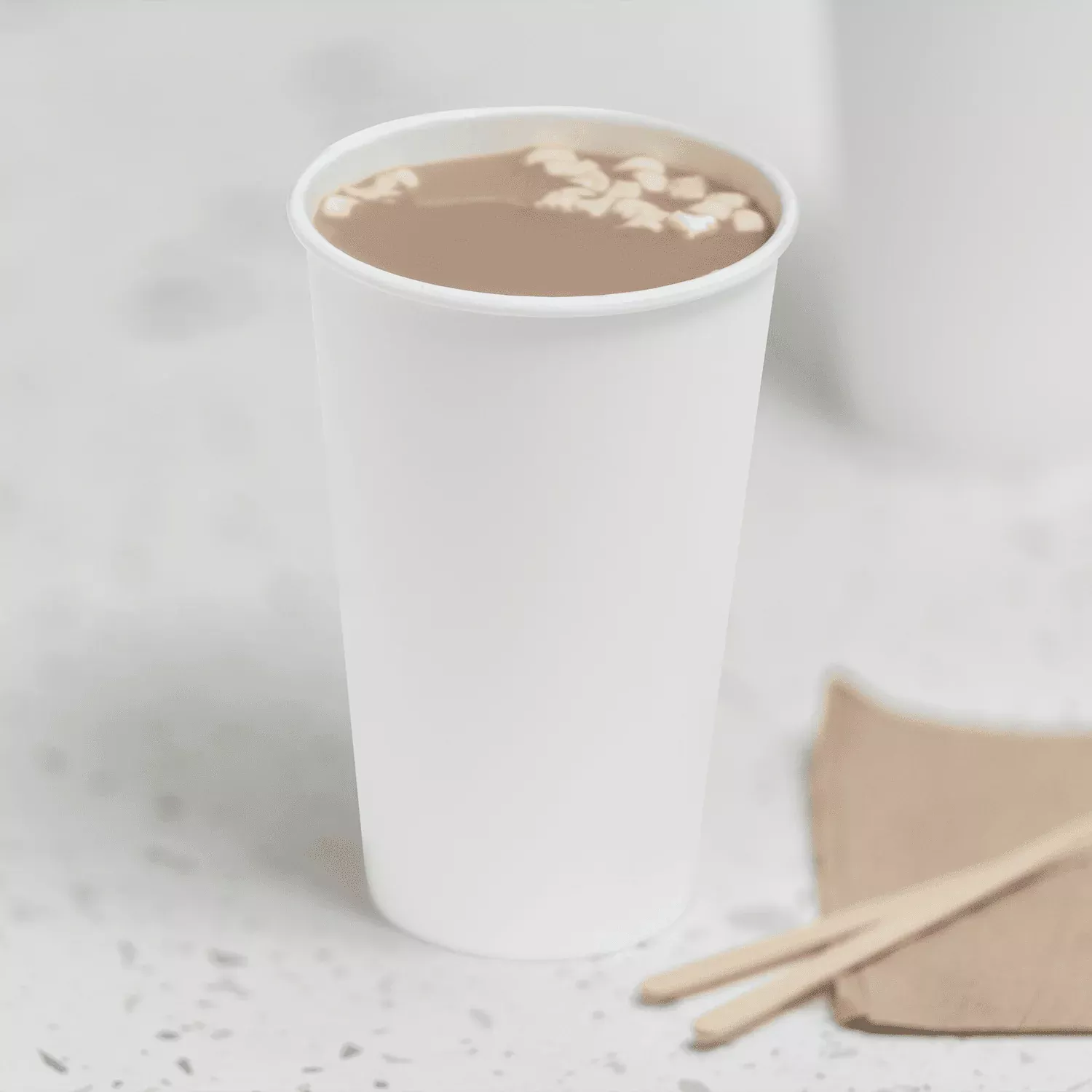 [1,000 ct] 16 oz Paper Coffee Cups
