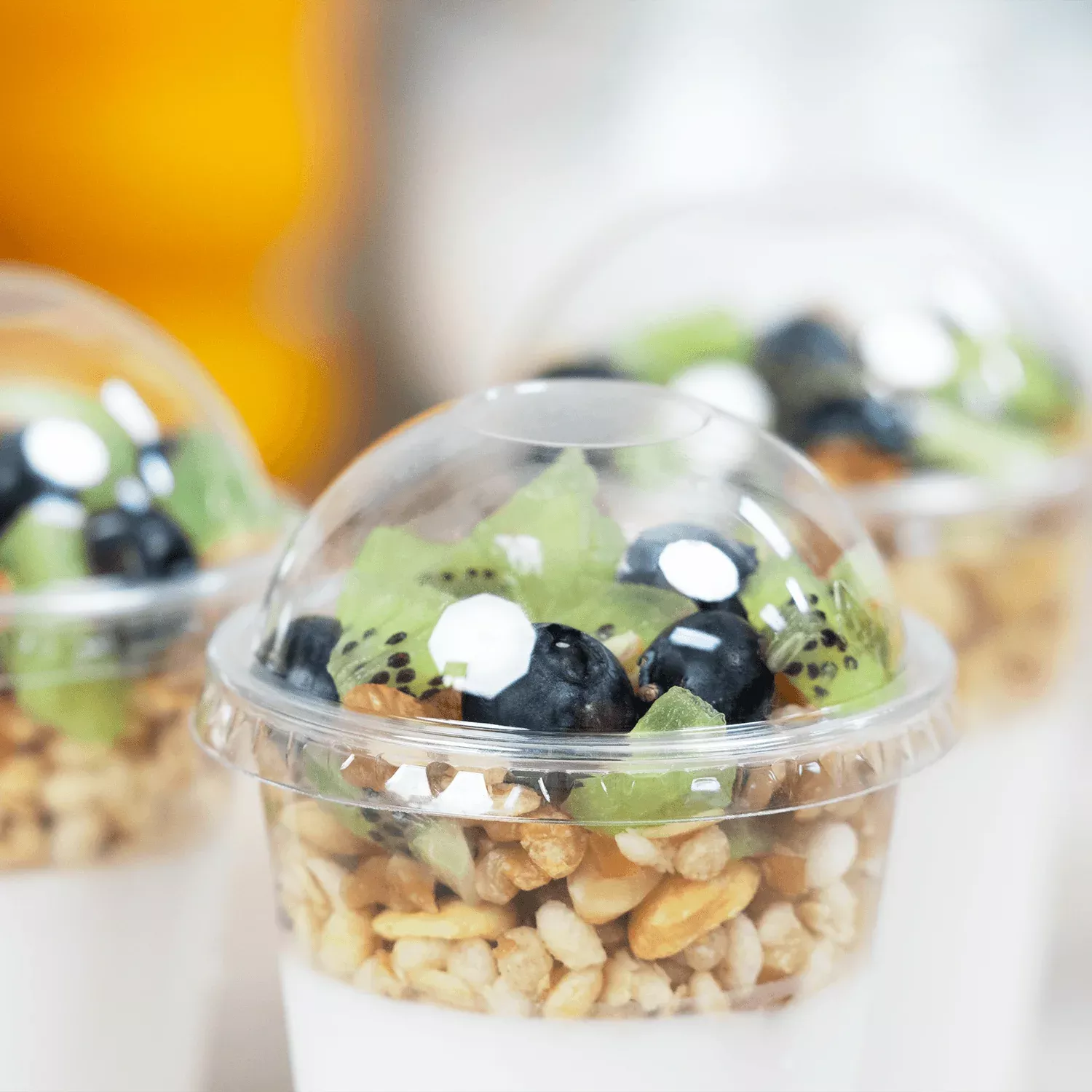 [1,000 ct] 7 oz Dome Cup Lids