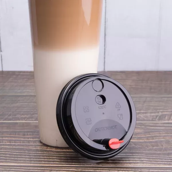 [1,000 ct] Plastic Dome Sip Lids