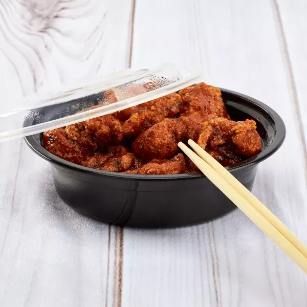 [150 sets] 16 oz PP Plastic Microwavable Round Food Containers & Lids,