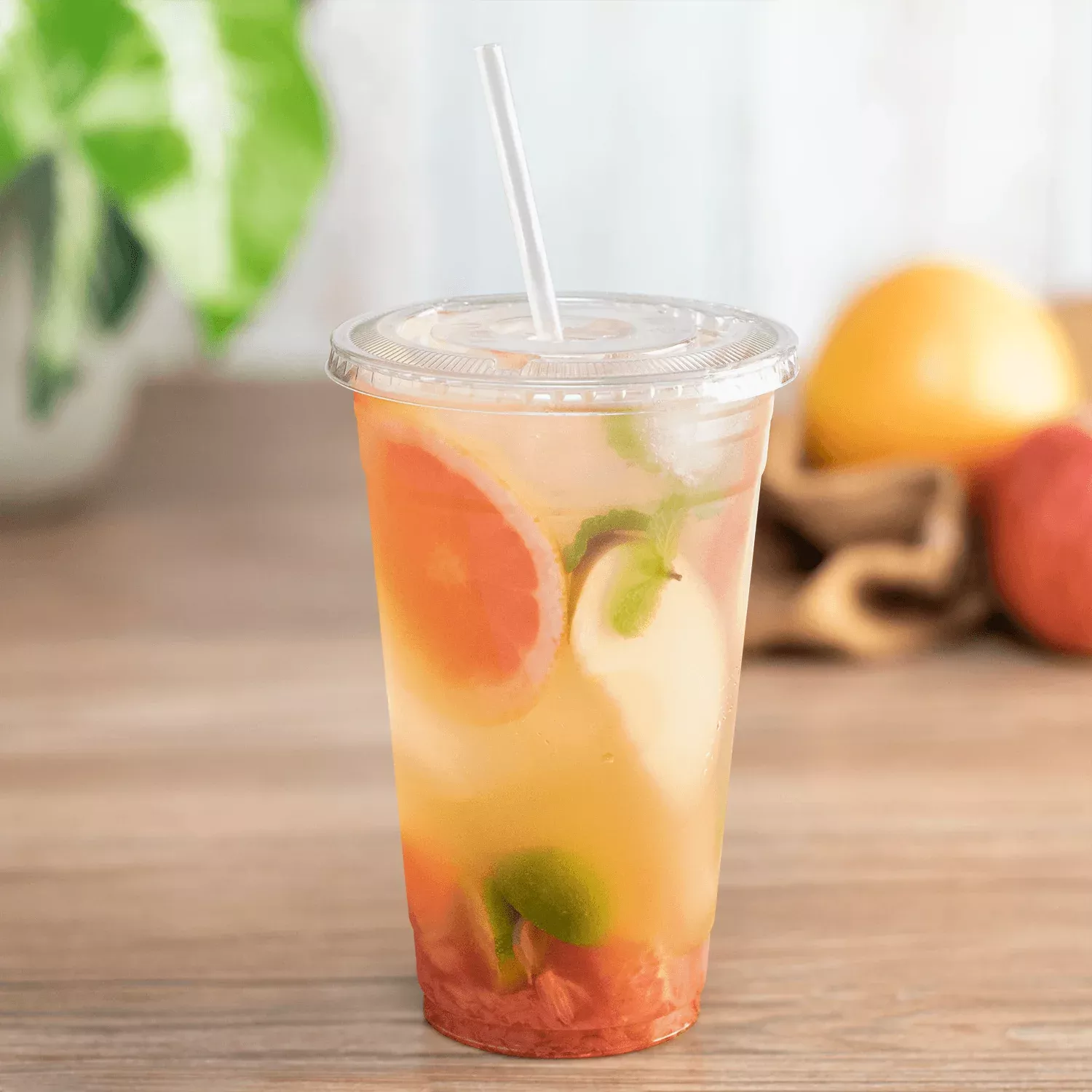 [600 ct] 24 oz Clear Plastic Cold Cups