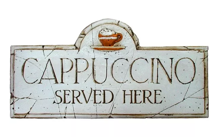Al Pisano Cappucino served here