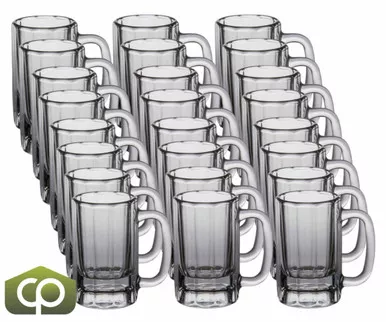 anchor-90132-10-oz-beer-mug-classic-clear-glass-design-24-case Anchor 90132 10 oz Beer Mug - Classic and Clear Glass Design (24/Case)