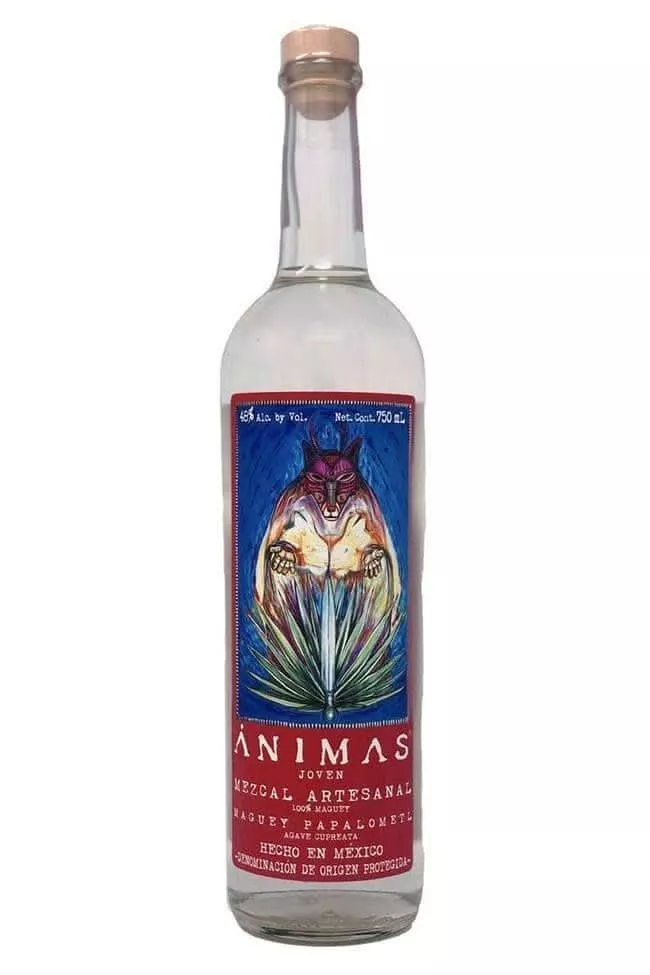 Animas Mezcal Joven Maguey Papalometl 750Ml