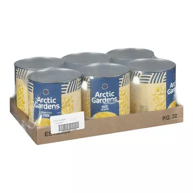 arctic-gardens-corn-cream-style-fancy-2-84l-96oz-6-case-canadian-made Arctic Gardens Corn Cream Style Fancy 2.84L/96oz (6/Case)-Canadian Made