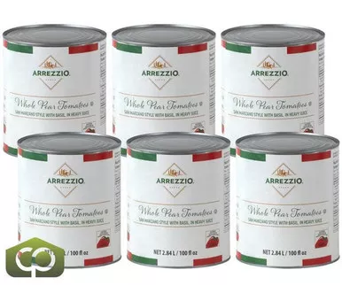 arrezzio-classi-tomato-whole-san-marzano-style-basil-2-84l-96-oz-6-case Arrezzio Classi Tomato Whole San Marzano Style Basil 2.84L/96 oz (6/Case)
