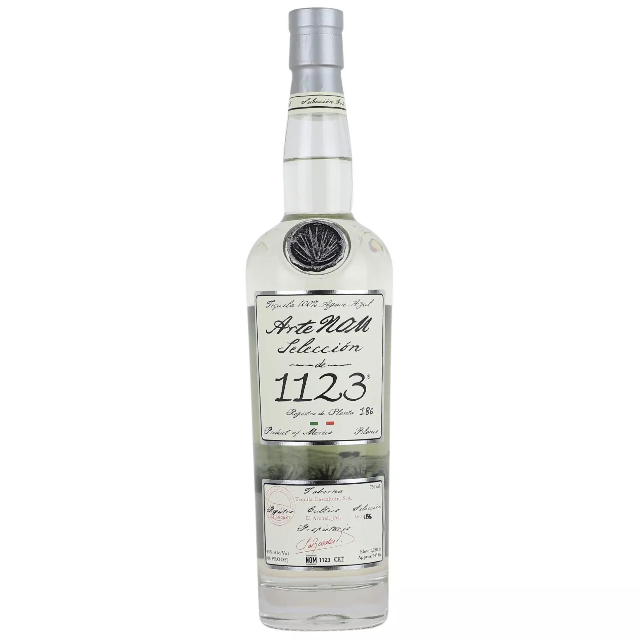 ArteNom 1123 Seleccion Mezcal Barrel Rested Blanco Tequila