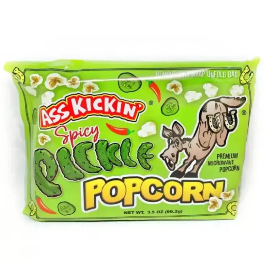 ass-kickin-spicy-pickle-popcorn-chilly-chiles Ass Kickin' Spicy Pickle Popcorn – Chilly Chiles