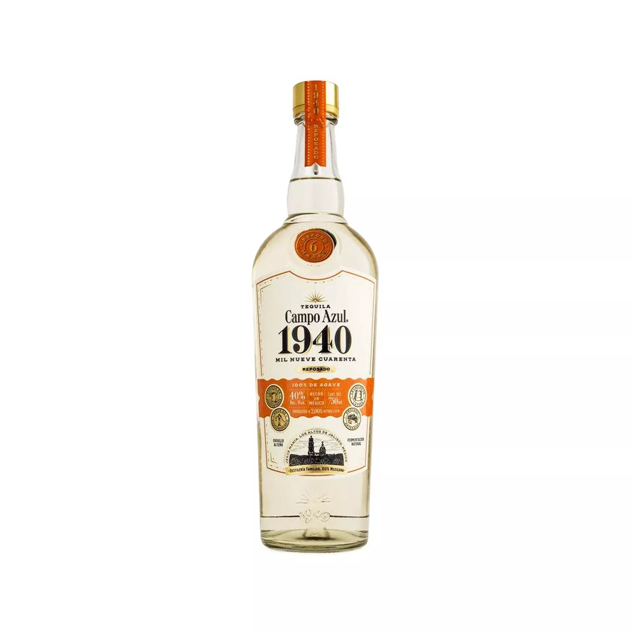 azul-1940-tequila-reposado-campo-750ml Azul 1940 Tequila Reposado - Campo 750ml