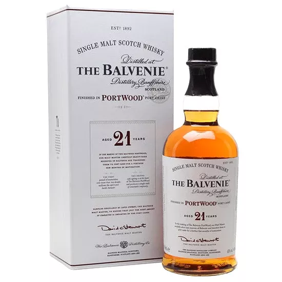 balvenie-21-year-portwood-finish-single-malt-scotch-whisky Balvenie 21 Year Portwood Finish Single Malt Scotch Whisky