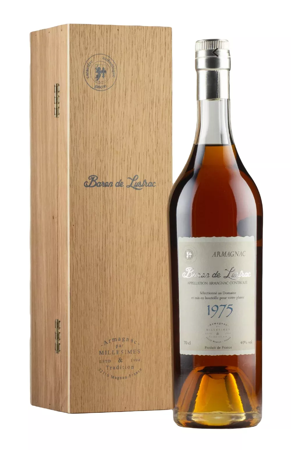 baron-de-lustrac-vintage-armagnac-1975 Baron de Lustrac Vintage Armagnac 1975