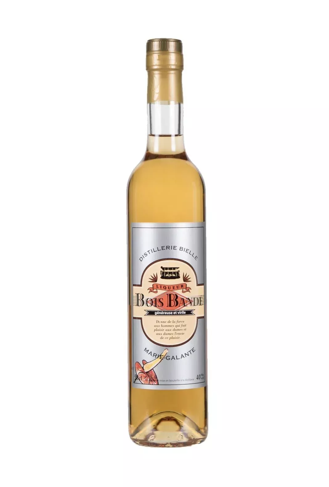 bielle-liqueur-de-rhum-bois-bande-agricole-rum-liqueur-40-500ml Bielle Liqueur de Rhum 'Bois Bande' (Agricole rum liqueur) 40% 500ml