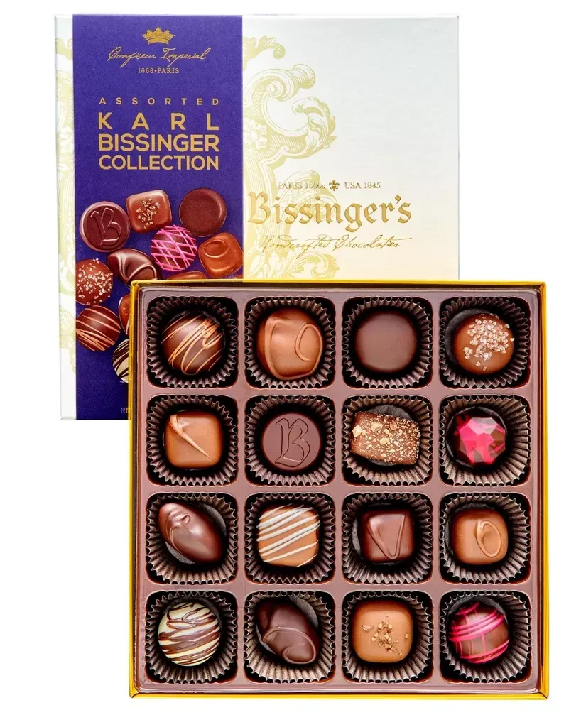 bissinger-s-handcrafted-chocolate-karl-bissinger-16-piece-assorted-gi Bissinger's Handcrafted Chocolate Karl Bissinger, 16 Piece Assorted Gi