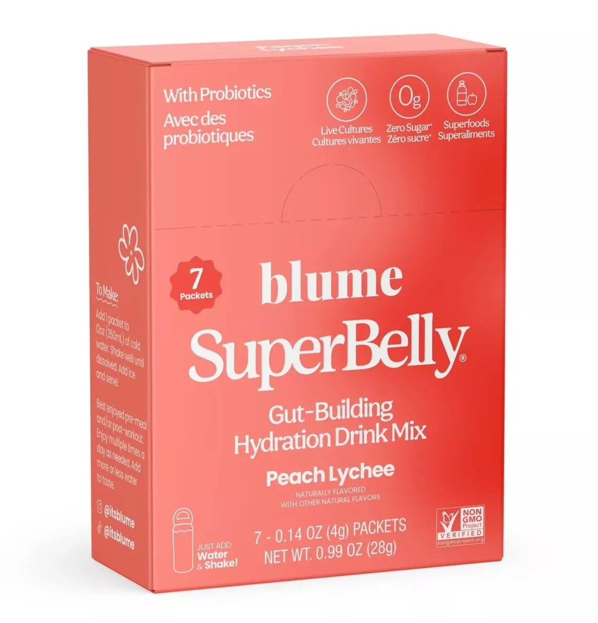 blume-superbelly-hydration-powder-peach-lychee-7pk Blume - Superbelly Hydration Powder - Peach Lychee - 7pk