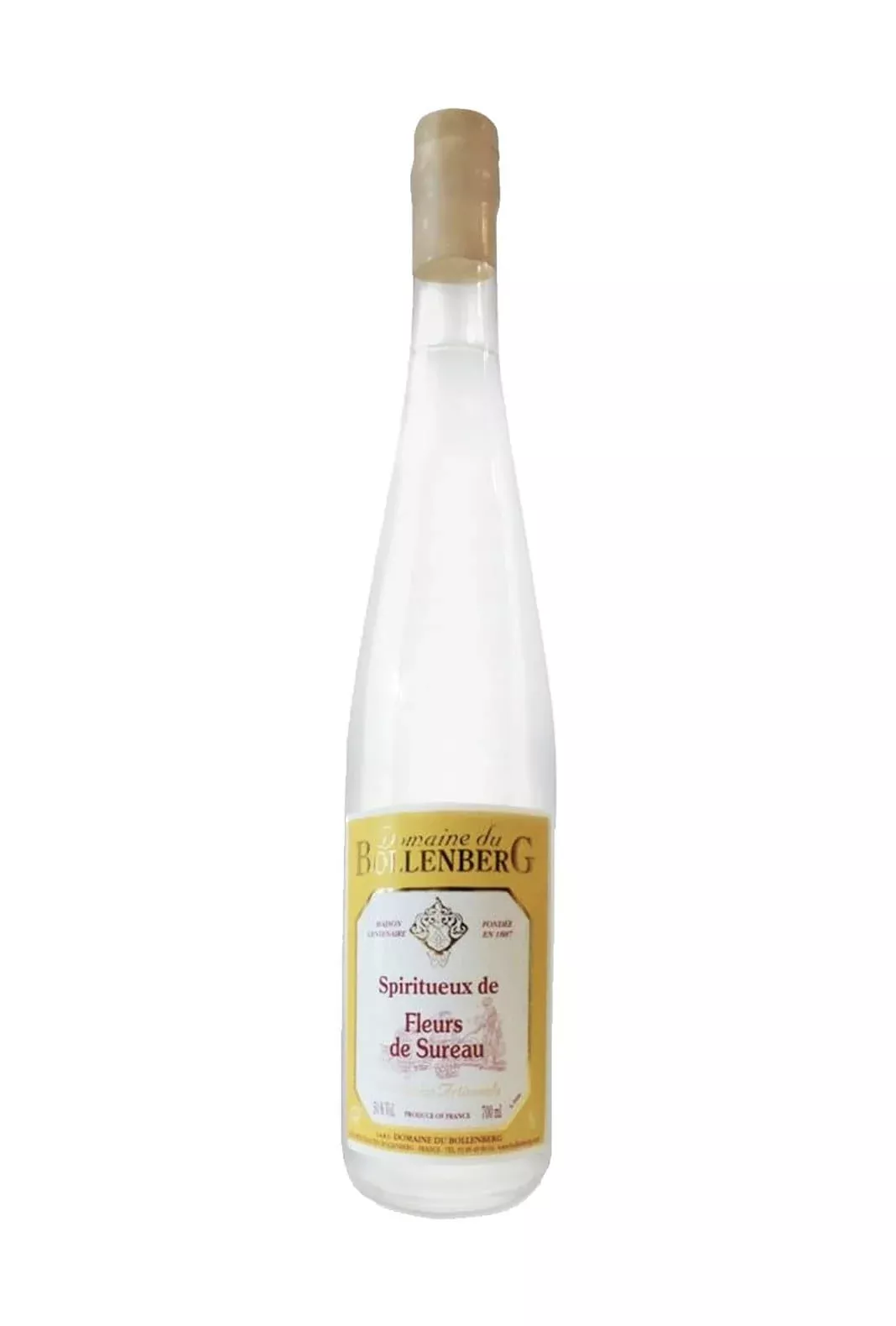 bollenberg-eau-de-vie-de-fleurs-de-sureau-elderflower-50-350ml Bollenberg Eau de Vie de Fleurs de Sureau (Elderflower) 50% 350ml