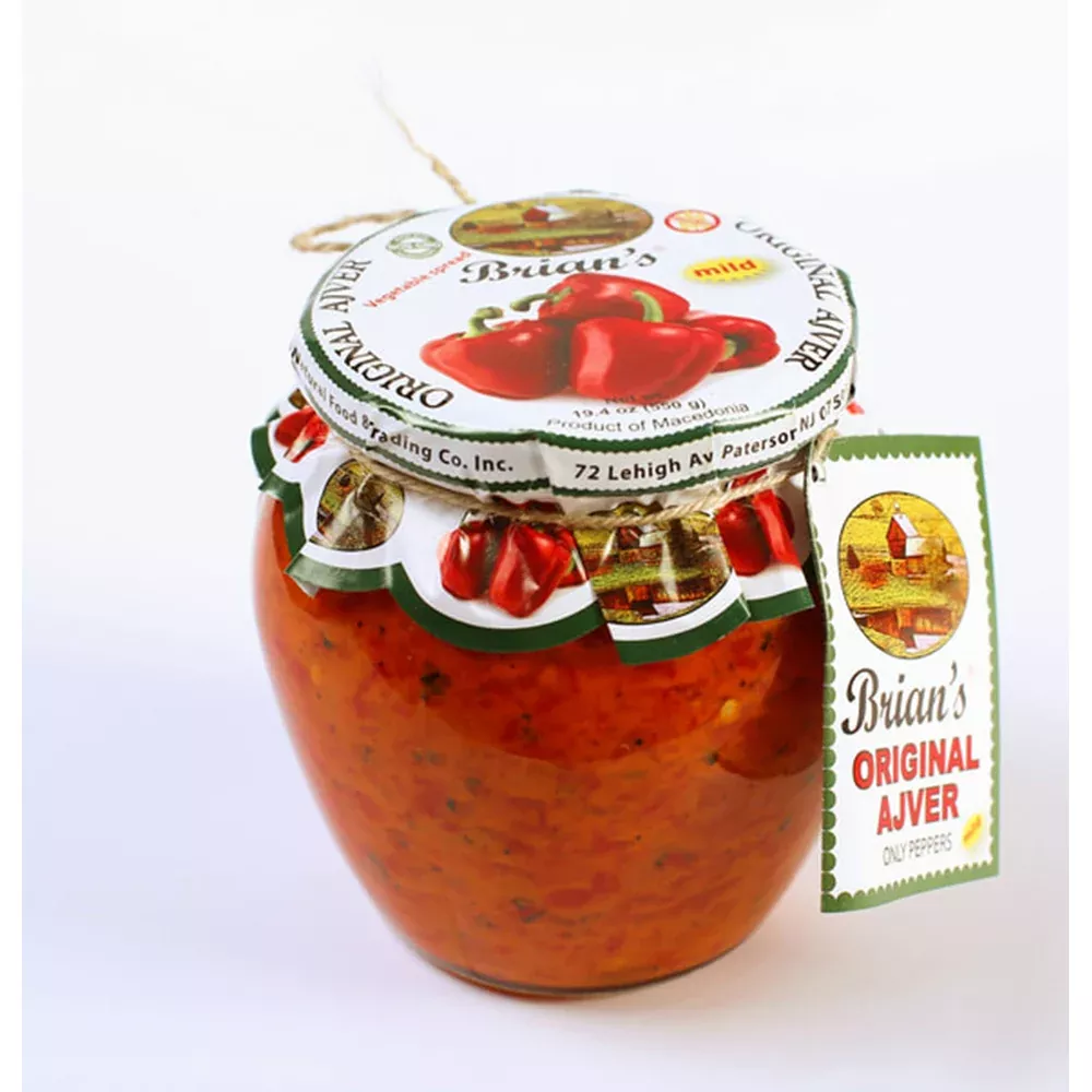 brian-s-original-ajver-mild-only-peppers-19-4-oz-550g Brian's Original Ajver Mild, Only Peppers, 19.4 oz - 550g