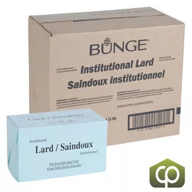 bunge-foods-lard-cube-prints-1-lb-36-case-36-lbs Bunge Foods Lard Cube Prints 1 LB (36/Case) - 36 LBS