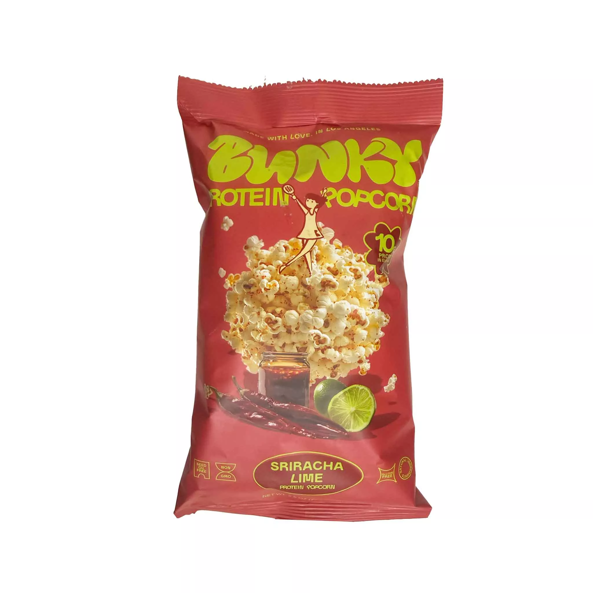 bunky-sriracha-lime-protein-popcorn-2-5oz BUNKY SRIRACHA LIME PROTEIN POPCORN 2.5oz