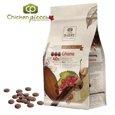cacao-barry-40-ghana-origine-rare-milk-chocolate-couverture-1kg-2-2lbs Cacao Barry 40% Ghana "Origine Rare" - Milk Chocolate Couverture, 1KG/2.2LBS