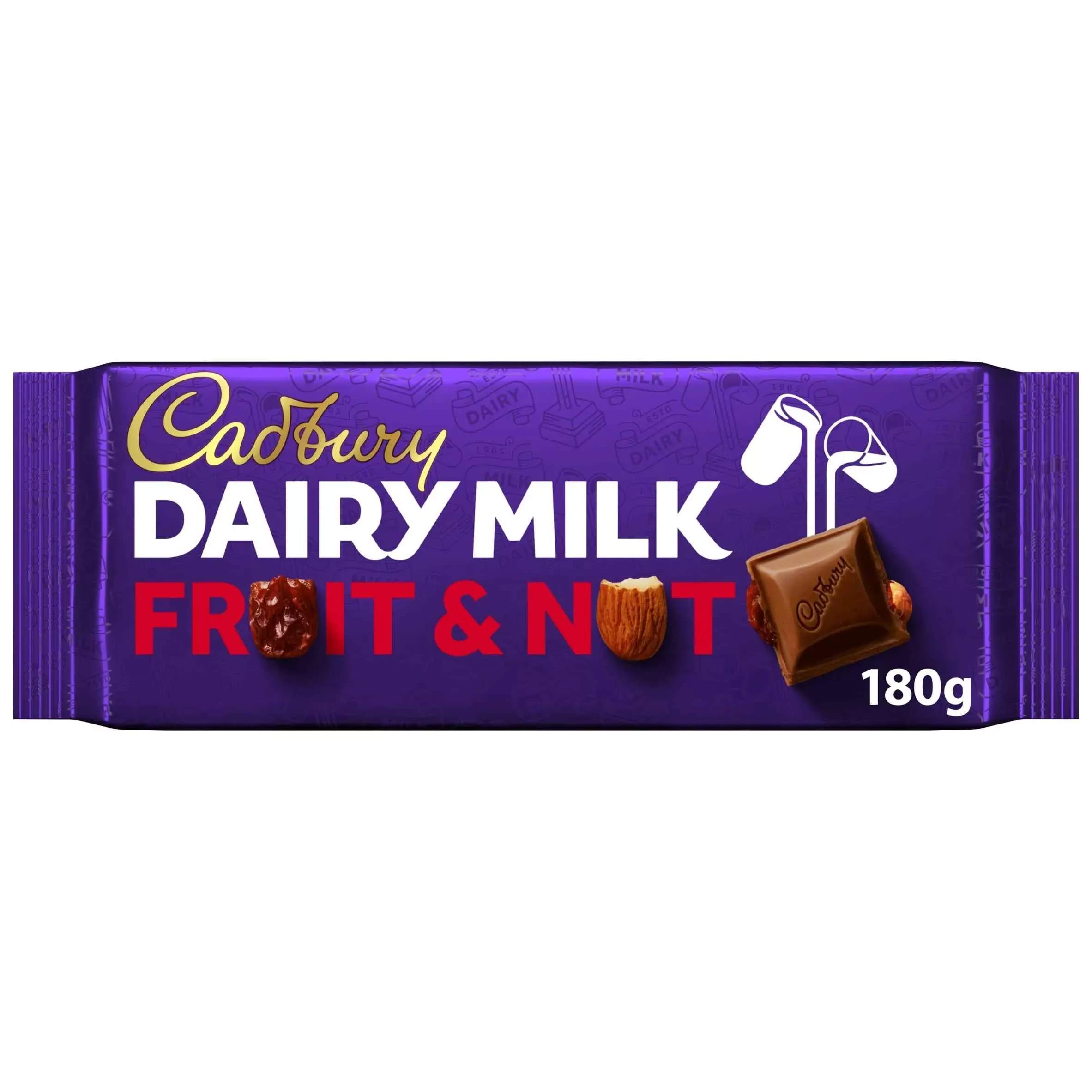 cadbury-dairy-milk-fruit-nut-180g Cadbury Dairy Milk Fruit & Nut 180g