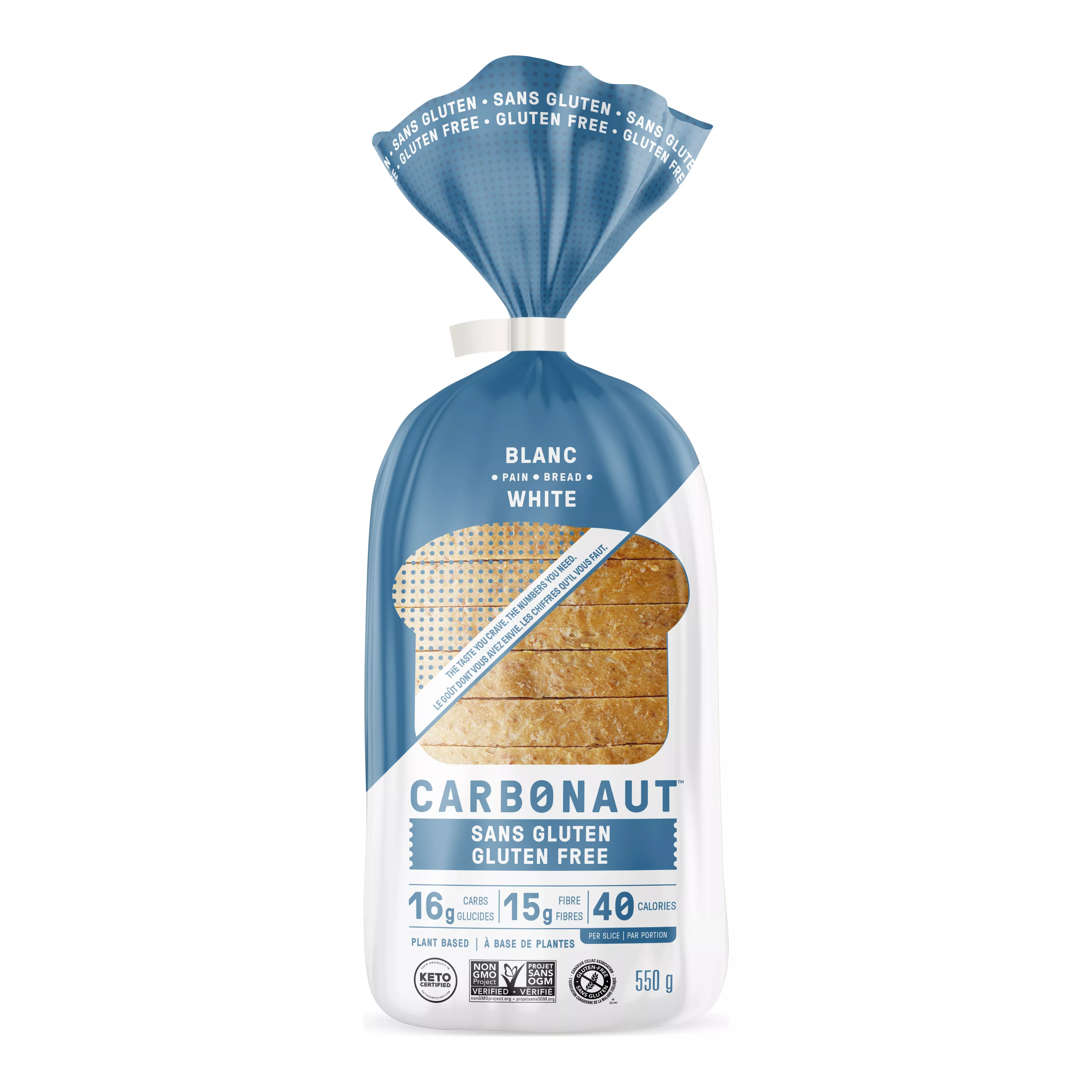carbonaut-gluten-free-white-bread-550-g Carbonaut - Gluten Free - White Bread - 550 g