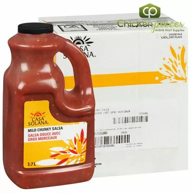 casa-solana-cla-salsa-mild-chunky-3-7l-8-16lbs-2-case-canadian-made Casa Solana Cla Salsa Mild Chunky 3.7L/8.16lbs (2/Case) - Canadian Made