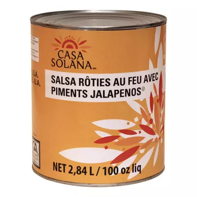 casa-solana-salsa-tomato-jalapeno-fire-roasted-2-84lt-100oz Casa Solana Salsa Tomato Jalapeno Fire Roasted 2.84LT/100oz