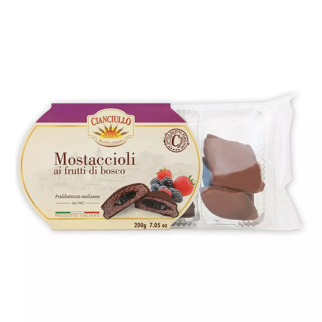 cianciullo-mostaccioli-filled-with-wildberry-7-oz Cianciullo Mostaccioli Filled with Wildberry, 7 oz