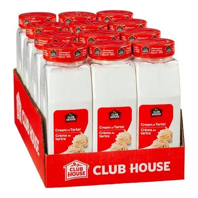 clubhouse-spice-cream-tartar-1000g-2-20-lbs-12-case Clubhouse Spice Cream of Tartar - 1000g (2.20 lbs) (12/Case)