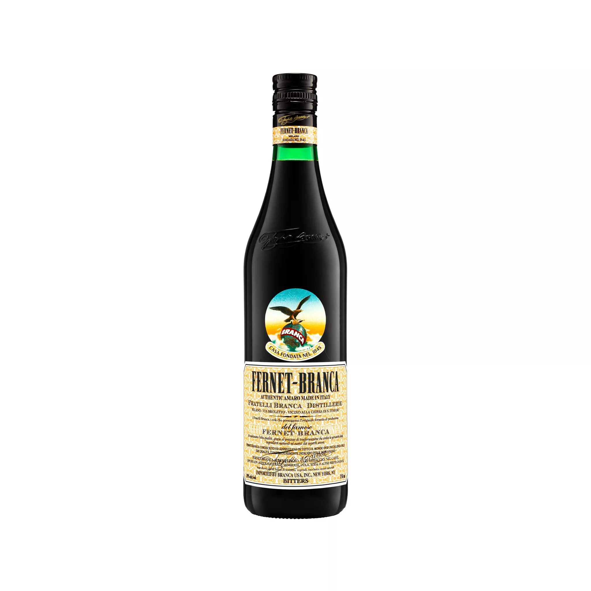 FERNET-BRANCA AMARO LIQUEUR 750ml