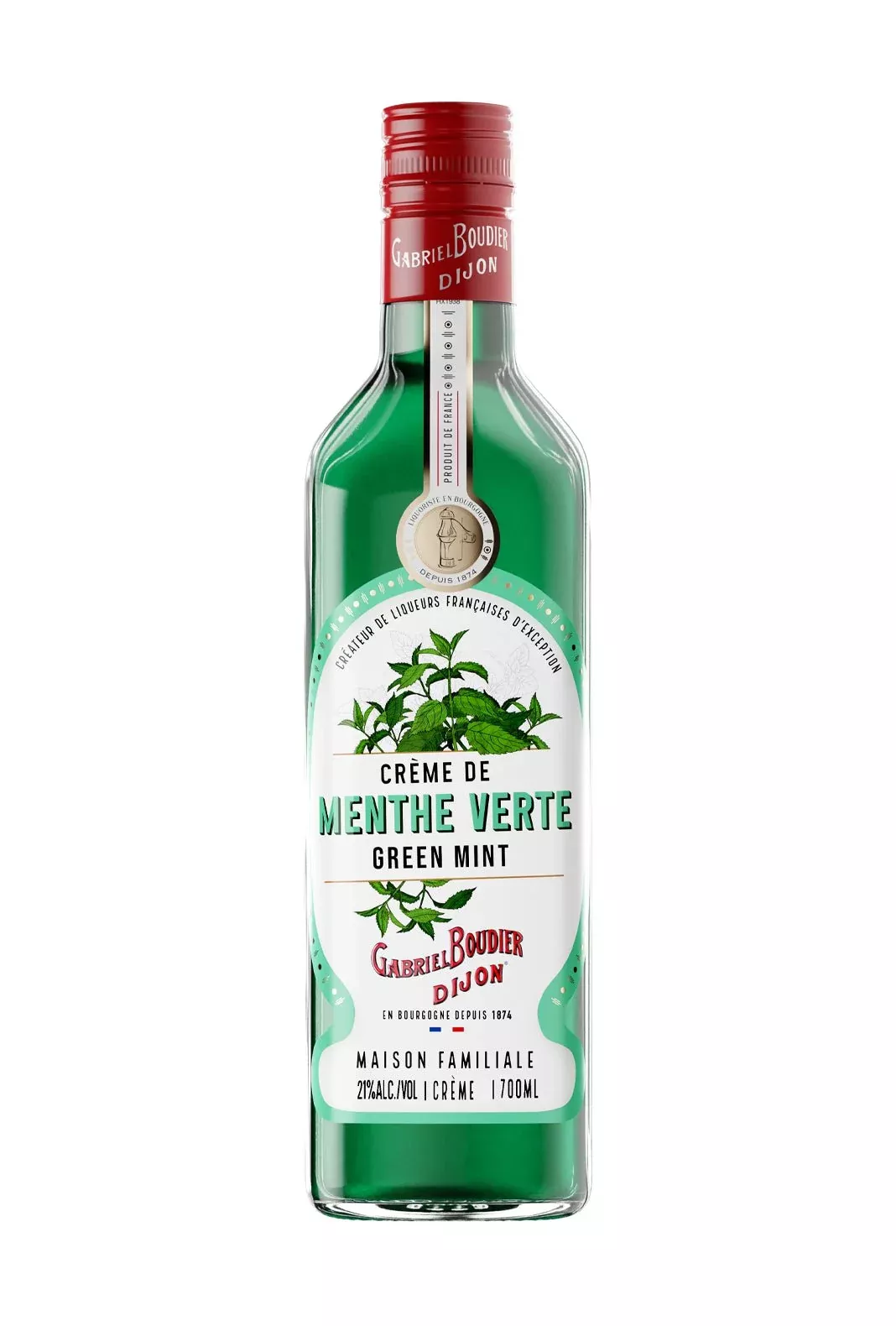 gabriel-boudier-creme-de-menthe-verte-green-mint-liqueur-21 Gabriel Boudier Creme De Menthe Verte (Green Mint) Liqueur 21%
