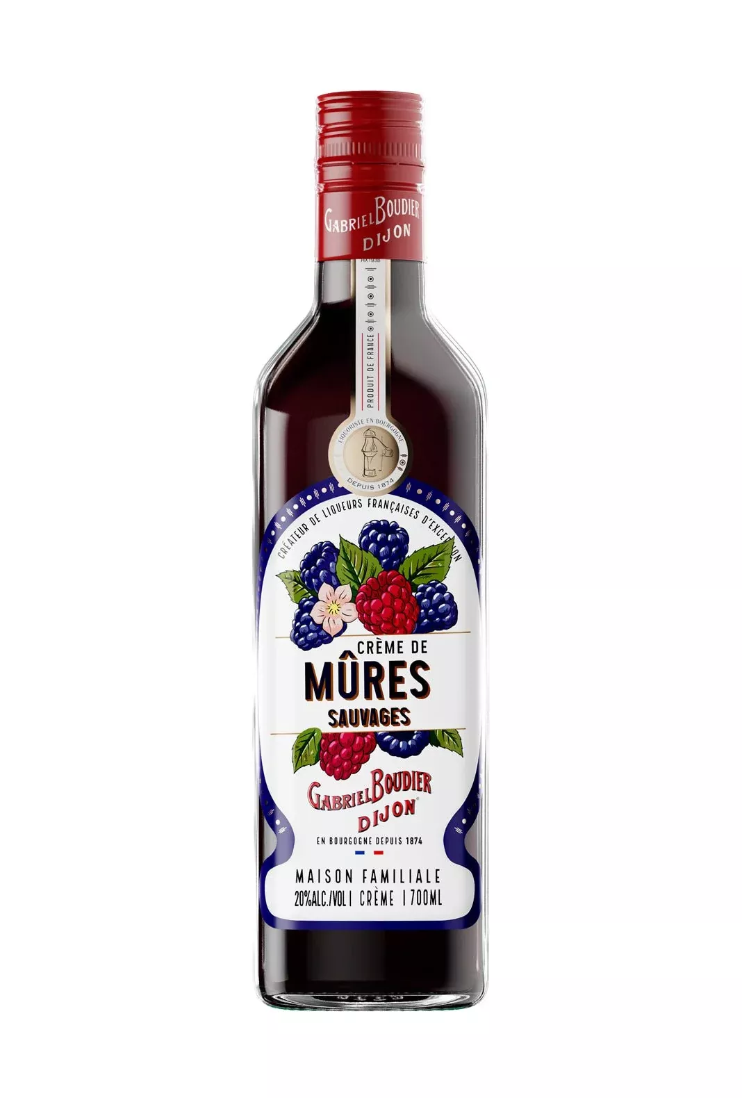 gabriel-boudier-creme-de-mure-blackberry-liqueur-20-700ml Gabriel Boudier Creme De Mure (Blackberry) Liqueur 20% 700ml