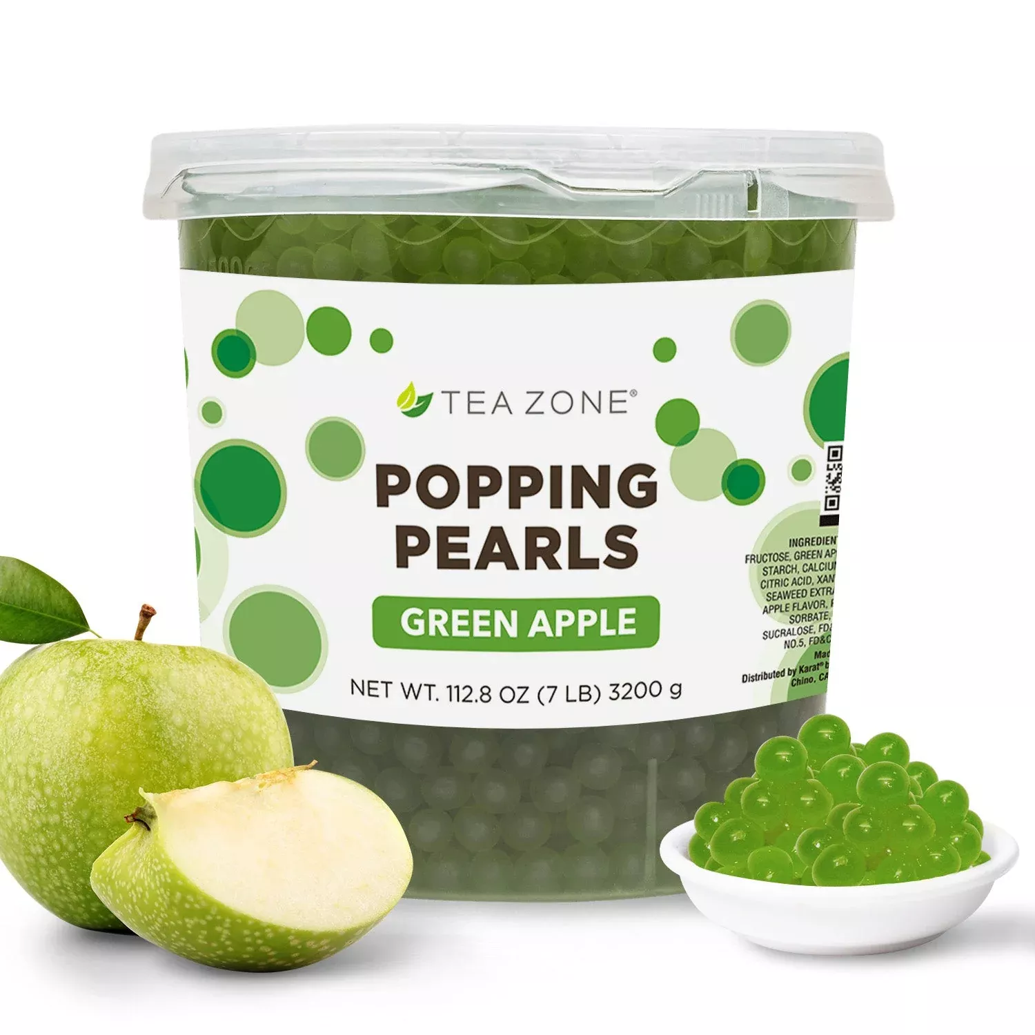 green-apple-popping-pearls-jar-7-lb Green Apple POPPING PEARLS™ - Jar (7 lb)