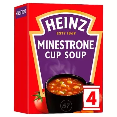 heinz-minestrone-cup-soup-4x18g Heinz Minestrone Cup a Soup (4x18g)