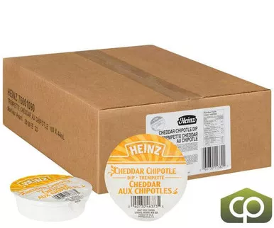 Heinz Sauce Dip Cheddar Chipotle 1.5 OZ (100/Case)- Canadian Made