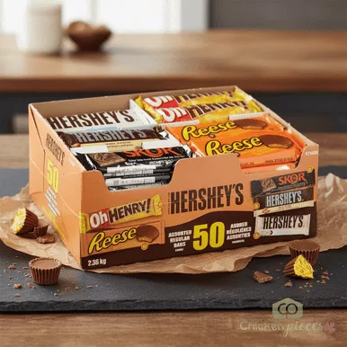 Hershey Chocolate Bar Assorted 50 Count