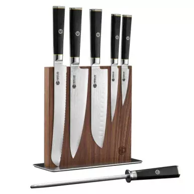 hexclad-master-series-7-piece-damascus-knife-set Hexclad Master Series 7-Piece Damascus Knife Set