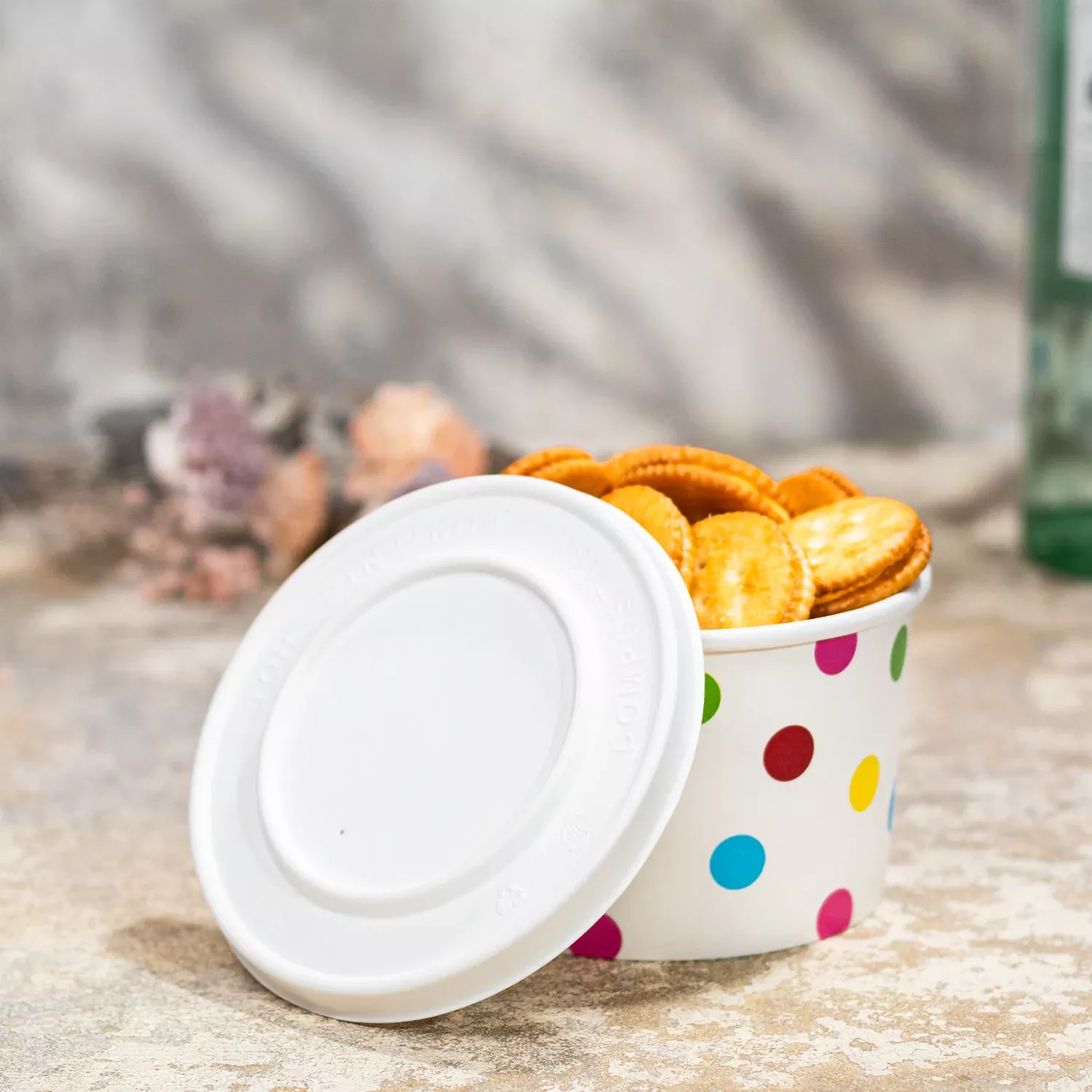 karat-earth-127mm-compostable-fiber-paper-flat-lid-20-oz-paper-foo Karat Earth 127mm Compostable Fiber Paper Flat lid for 20 oz Paper Foo