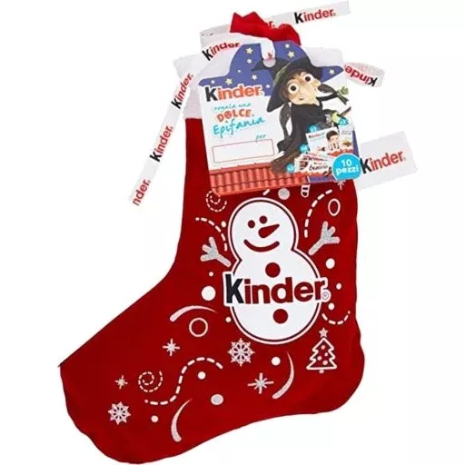 kinder-happy-snack-epifania-calza-befana-290g-10-2oz KINDER Happy Snack Epifania (Calza Befana) - 290g (10.2oz)