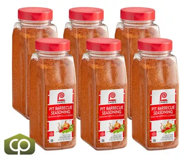 Lawry's Pit BBQ Seasoning, 18 oz. - 6/Case - Authentic Flavor for BBQ Creations