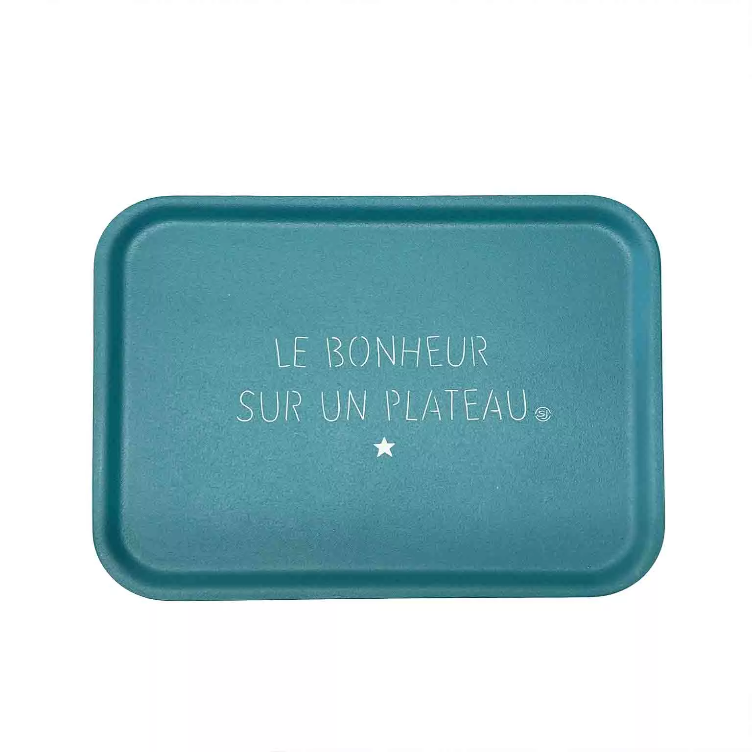 le-bonheur-sur-un-plateau-cork-tray-blue "LE BONHEUR SUR UN PLATEAU" CORK TRAY BLUE