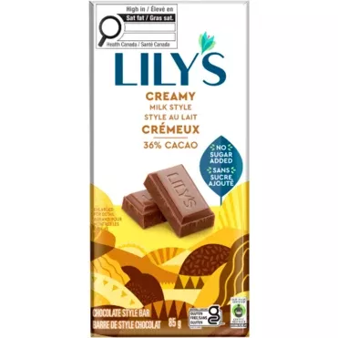lily-s-milk-chocolate-bar-creamy-milk-36-85-g Lily's - Milk Chocolate Bar - Creamy Milk 36% - 85 g