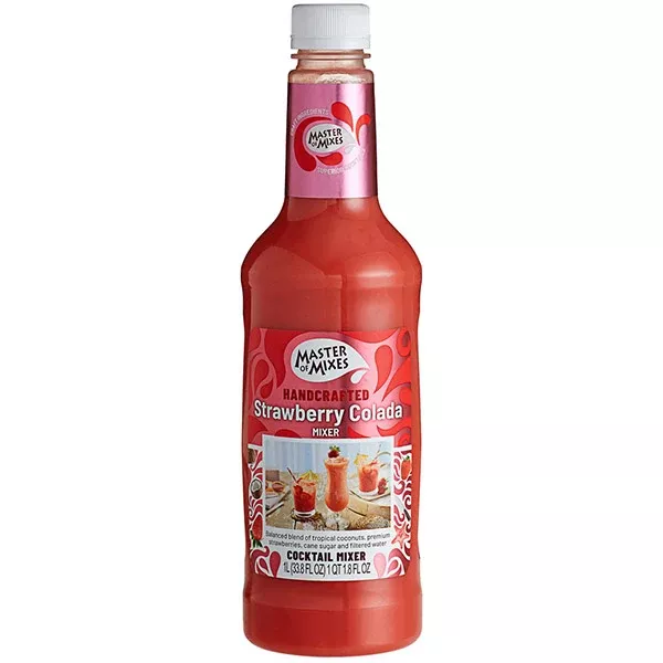 master-mixes-handcrafted-strawberry-cocktail-mixer Master Of Mixes Handcrafted Strawberry Cocktail Mixer