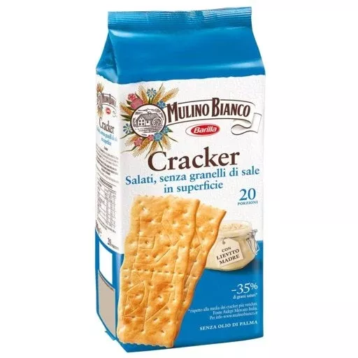 mulino-bianco-unsalted-crackers-500g-17-64oz MULINO BIANCO Unsalted Crackers - 500g (17.64oz)