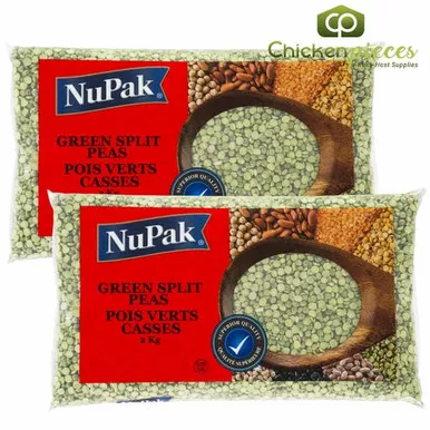 nupak-green-split-peas-quality-bulk-large-2kg-4-41lbs-2-case Nupak Green Split Peas Quality Bulk Large 2kg/4.41Lbs (2/Case)