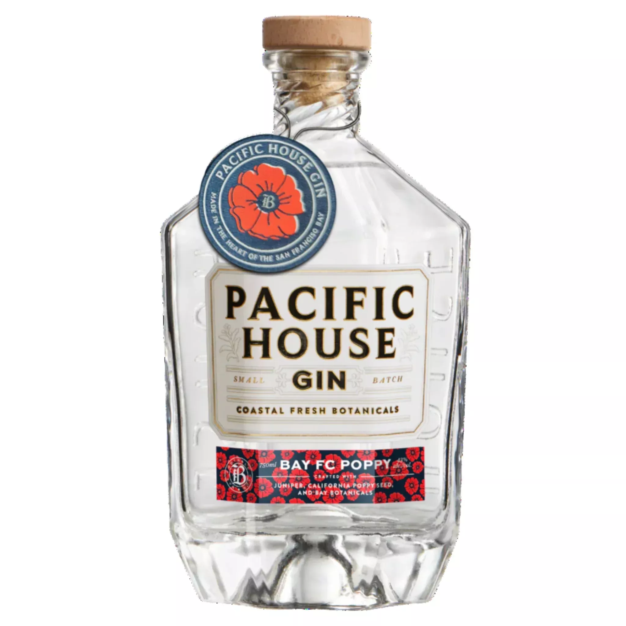Pacific House Poppy Bay Fc Small Batch Flavored Gin