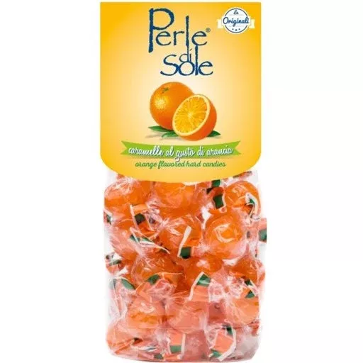 perle-di-sole-orange-drop-candies-200g-7oz PERLE DI SOLE Orange Drop Candies - 200g (7oz)