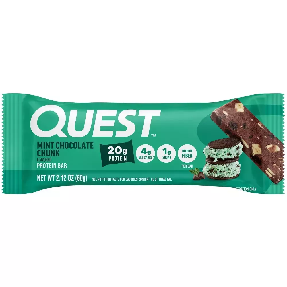quest-nutrition-bar-mint-chocolate-chunk Quest Nutrition Bar - Mint Chocolate Chunk